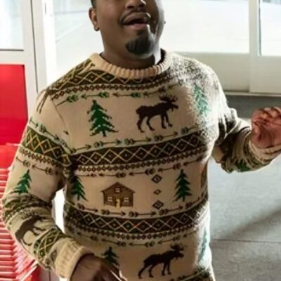 Harold And The Purple Crayon Lil Rel Howery Christmas Sweater