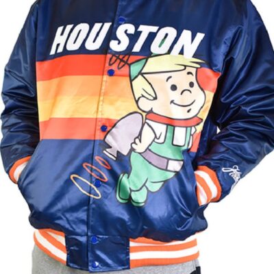 Houston Elroy Jetson Satin Jacket