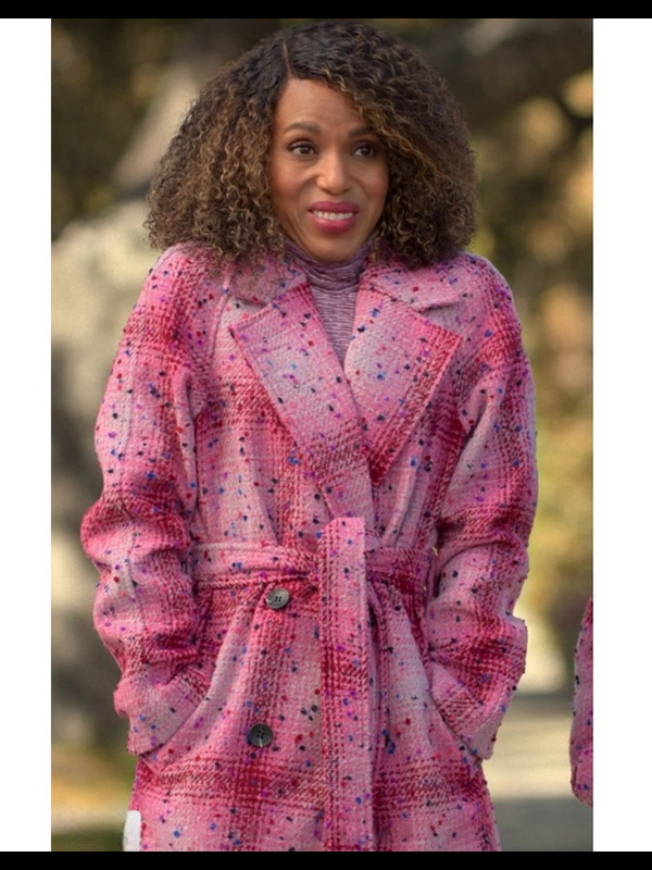 Unprisoned S02 Kerry Washington Pink Coat