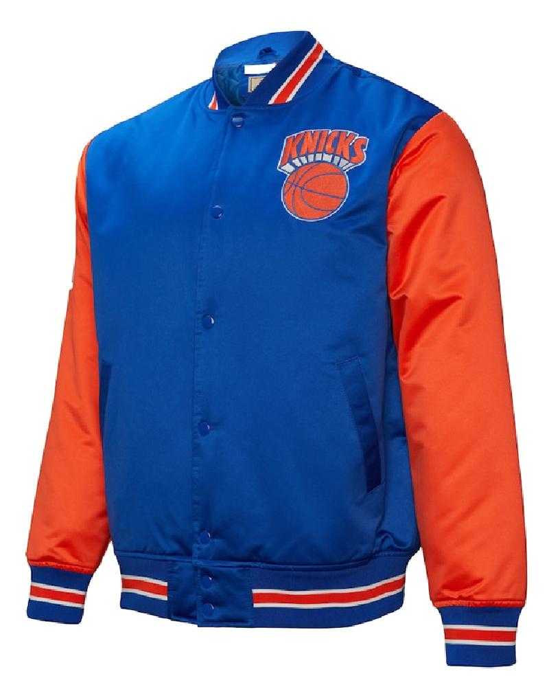 Primetime Ny Knicks Royal And Orange Jacket