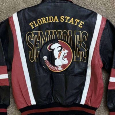 Vintage Florida State Seminoles Leather Jacket