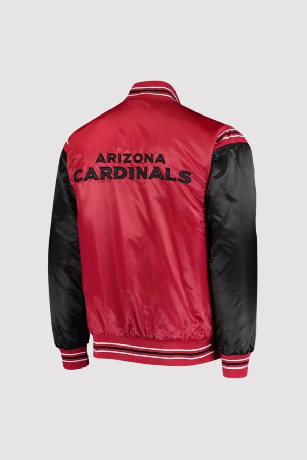 Arizona Cardinals Enforcer Satin Jacket