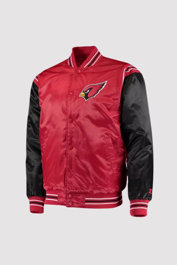 Arizona Cardinals Enforcer Satin Jacket