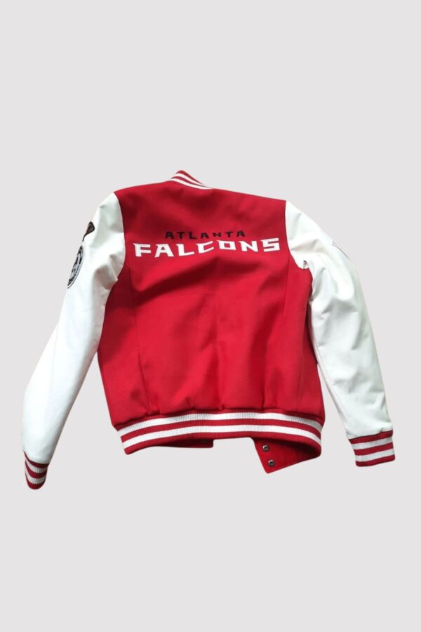 Atlanta Falcons Red/White Varsity Jacket