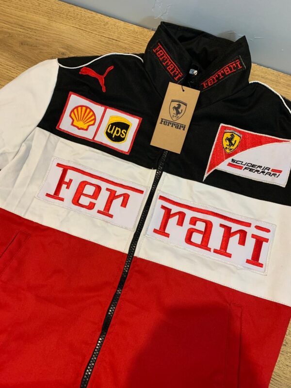 Ferrari F1 90s Vintage Racing Bomber Jacket
