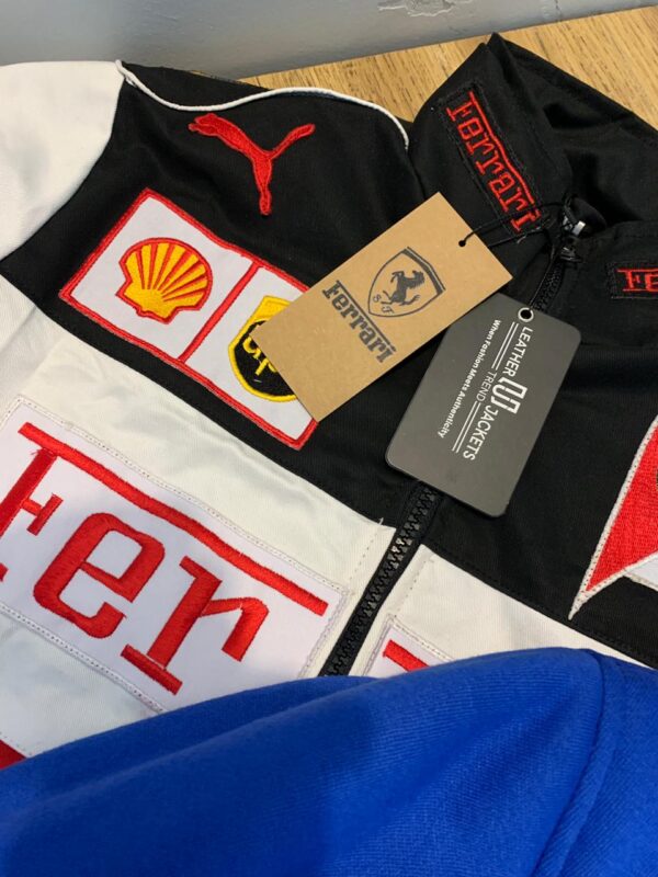 Ferrari F1 90s Vintage Racing Bomber Jacket
