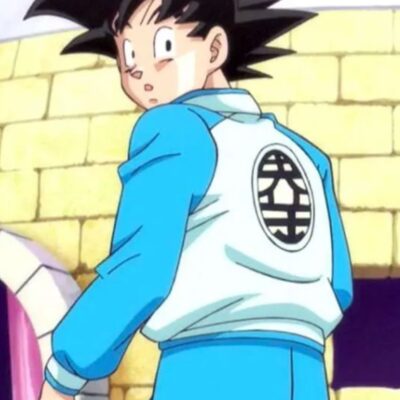 Goku Dragon Ball Z Blue/White Bomber Jacket