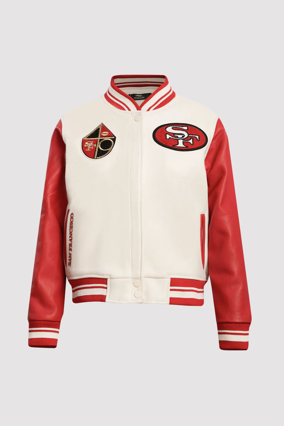 San Francisco 49ers Retro Classic Wool Varsity Jacket