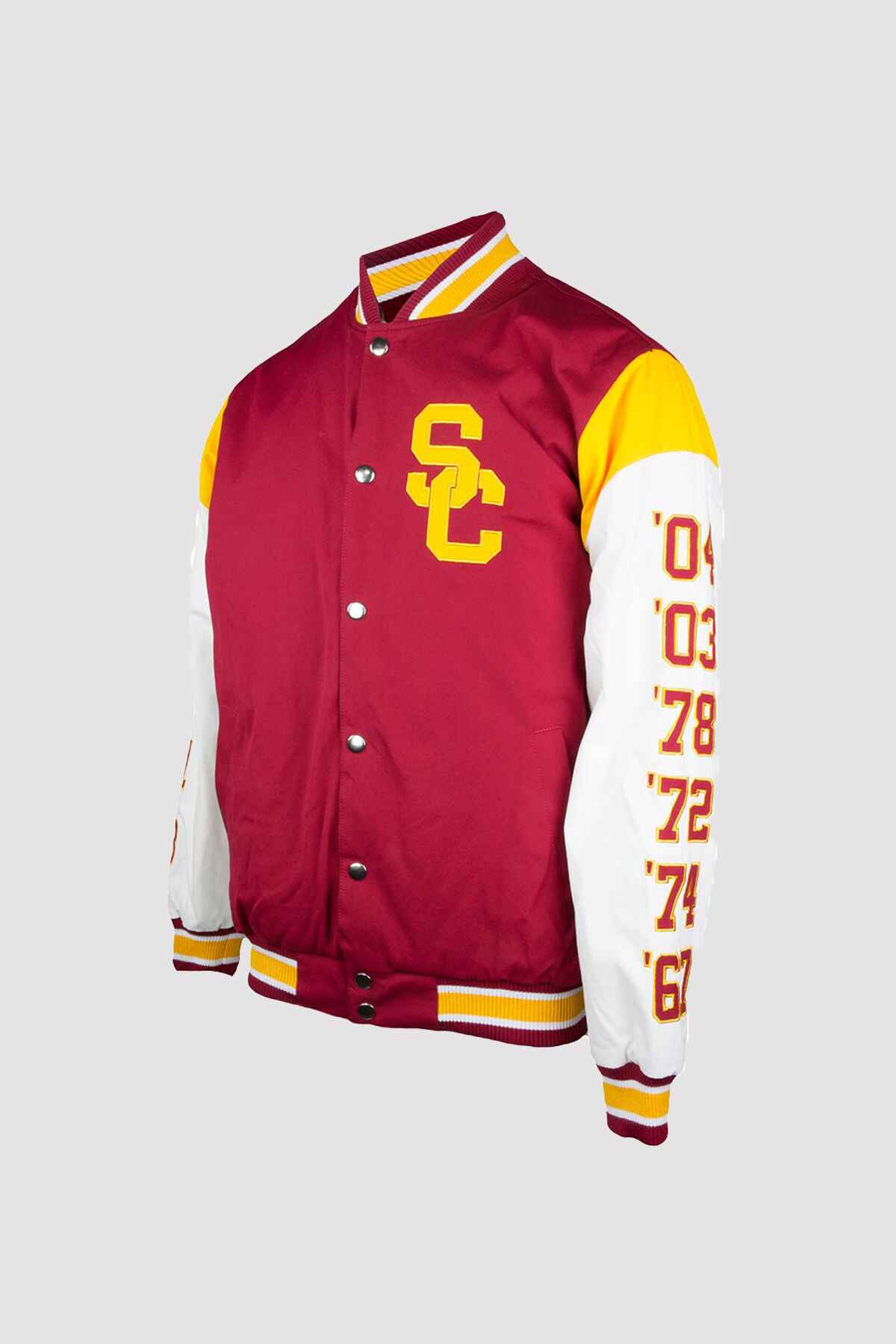 USC Trojans Cardinal 11x National Champions Varsity Jacket