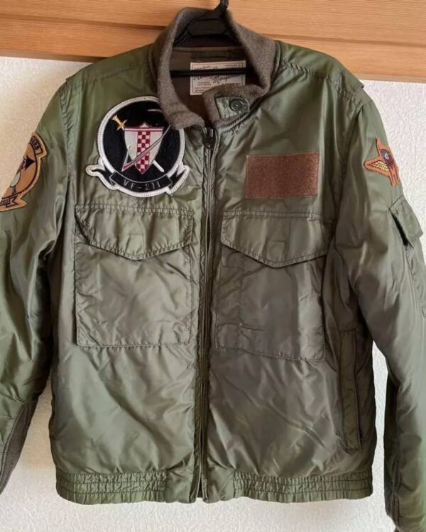 Avirex G-8 Wep Olive Green Polyester Flight Jacket