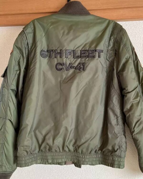 Avirex G-8 Wep Olive Green Polyester Flight Jacket