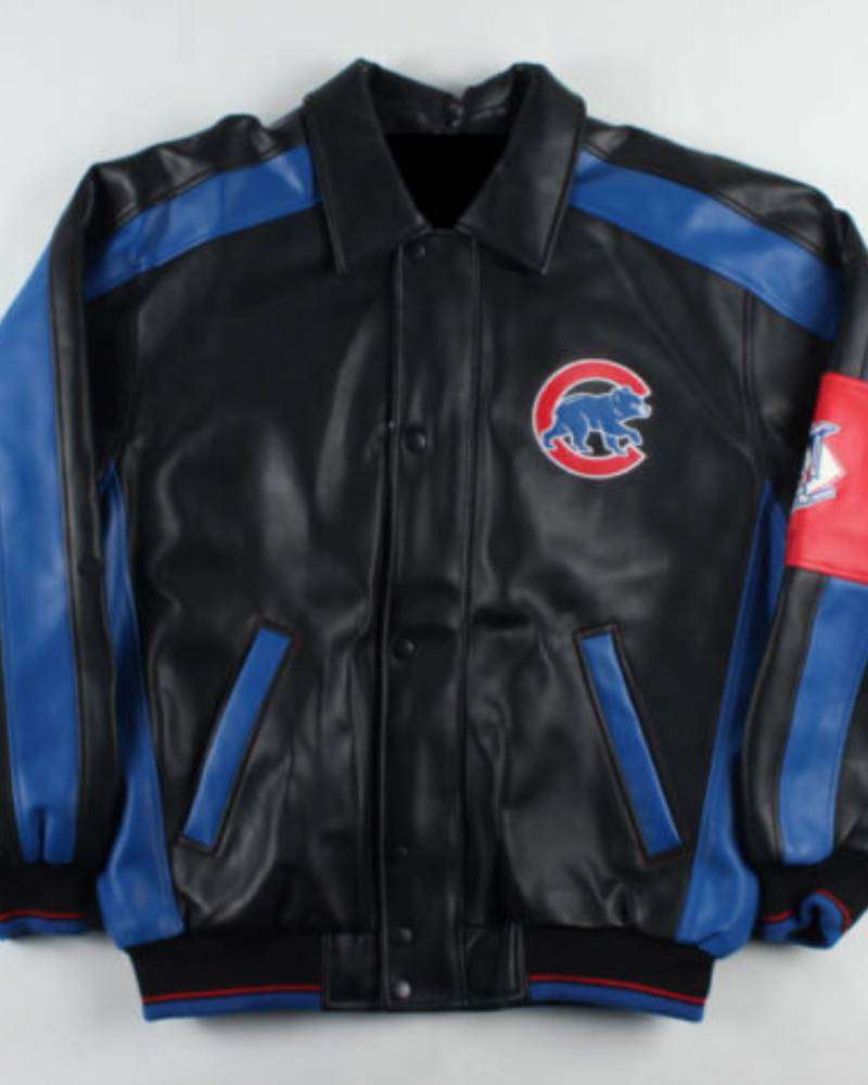 Chicago Cubs American League Leather Jacket