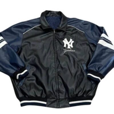 MLB NY Yankees Team Sports Leather Jacket
