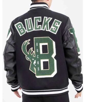 Milwaukee Bucks Mashup Varsity Jacket