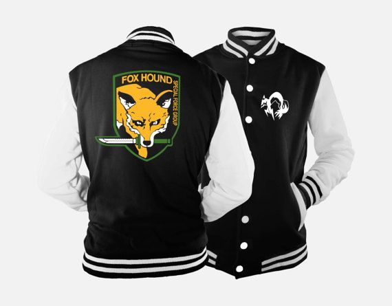 Metal Gear Solid Foxhound Letterman Jacket