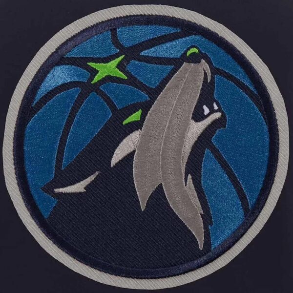 Minnesota Timberwolves Varsity Wool & Leather Jacket