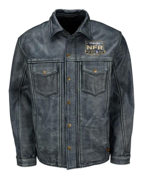 NFR 2024 Leather Ranch Hand Jacket