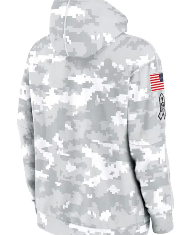 Pittsburgh Steelers Salute To Service Camo 2024 Hoodie