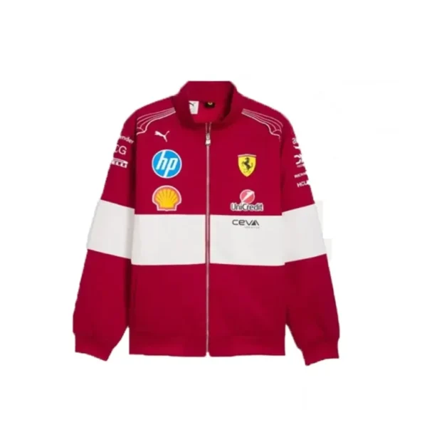 Scuderia Ferrari F1 2025 Team Racing Jacket