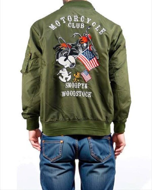 Snoopy Collaboration MA-1 Jacket