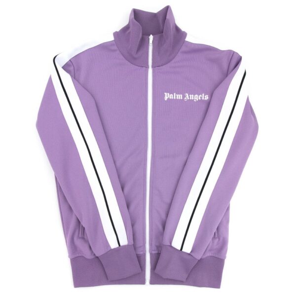 Palm Angels Autumn Blaze Tracksuit Jacket Lilac/white