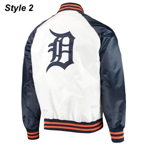 Detroit Tigers Varsity Satin Jacket
