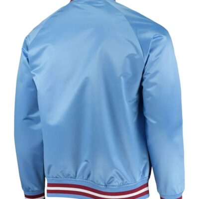 Philadelphia Phillies Satin Raglan Full-Snap Jacket