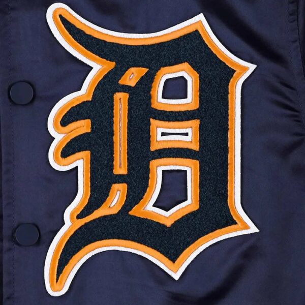 Detroit Tigers Mash Up Satin Jacket