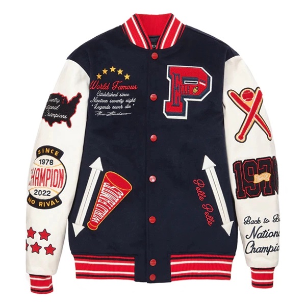 Pelle Pelle World Famous Varsity Jacket