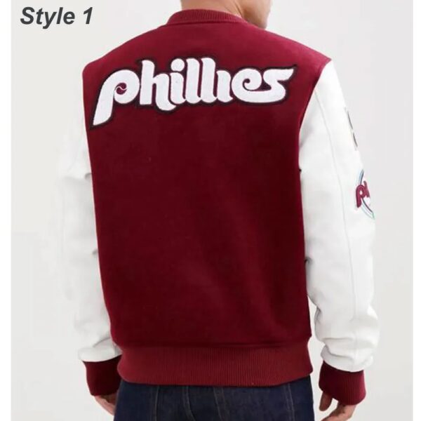 Philadelphia Phillies Letterman Varsity Jacket