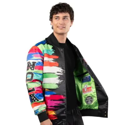 Super Bowl LIX Starter x MSX by Michael Strahan Full-Snap Voodoo Jacket