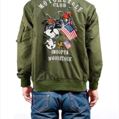 Snoopy Collaboration MA-1 Jacket