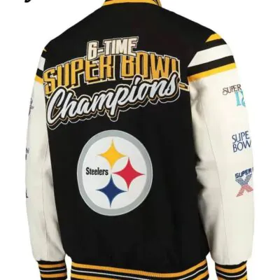 Super Bowl Champions Pittsburgh Steelers Letterman Jacket